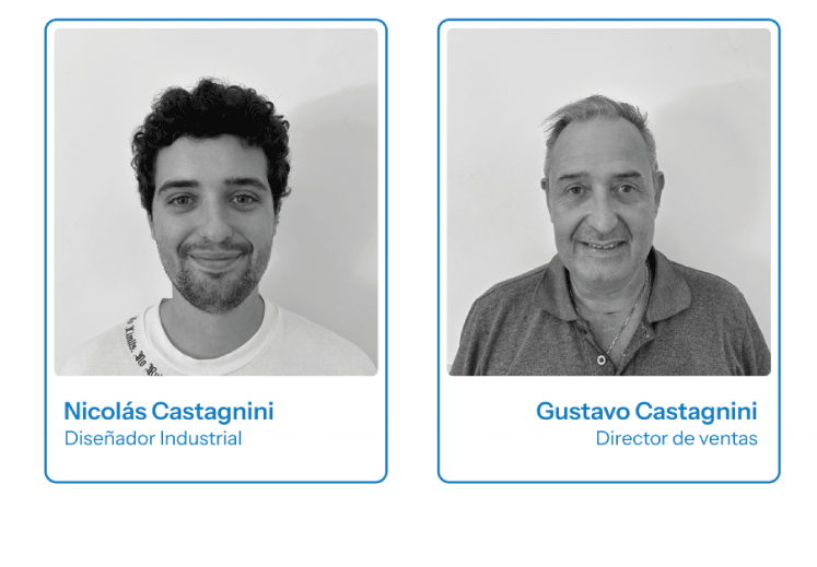 Nicolás Castagnini y Gustavo Castagnini